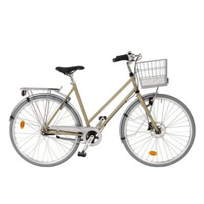 Skeppshult Damcykel Favorit 7-Växlar Brand Jord, Bränd Jord, 53Cm Eucalyptus