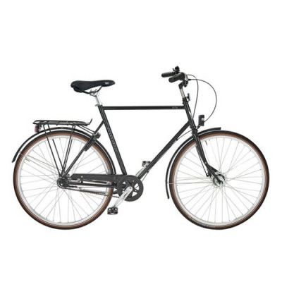 Skeppshult Herr Cykel Stil 7-Växlar Spegelsvart