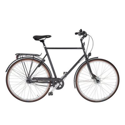 Skeppshult Herr Cykel Stil Premium 7-Växlar Spegelsvart