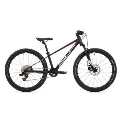 Superior Barncykel Team 24 Matte Black/Hologram Chrome/Team Re
