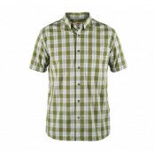 Övik Button Down Shirt Ss, Meadow Green, M, Skjortor