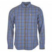 Övik Flannel Shirt Ls, Uncle Blue, S,  Skjortor