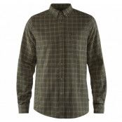 Övik Flannel Shirt M, Deep Forest, M,  Skjortor