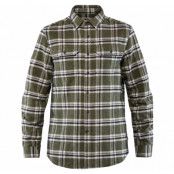Övik Heavy Flannel Shirt M, Deep Forest, M,  Skjortor