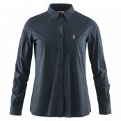 Övik Lite Shirt Ls W, Navy, L,  Långärmade Skjortor