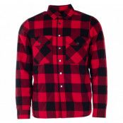 Övik Padded Shirt, Chili Red, M,  Tuxer