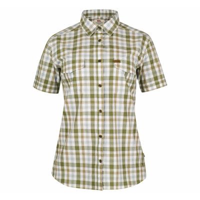 övik shirt ss w., wild ginger, l,  skjortor