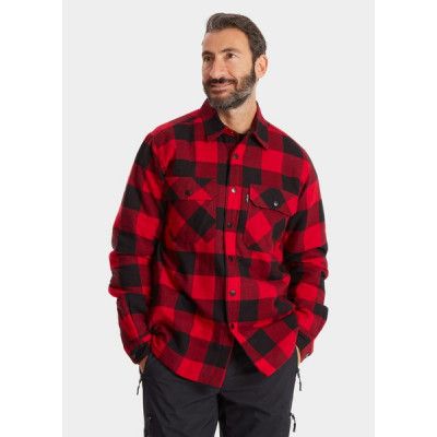 Övik Shirt-Sw, Chili Red, Xxxl,  Långärmade Skjortor