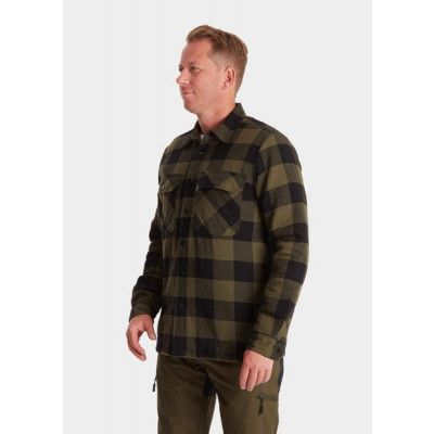 Övik Shirt-Sw, Dark Olive, Xl,  Långärmade Skjortor