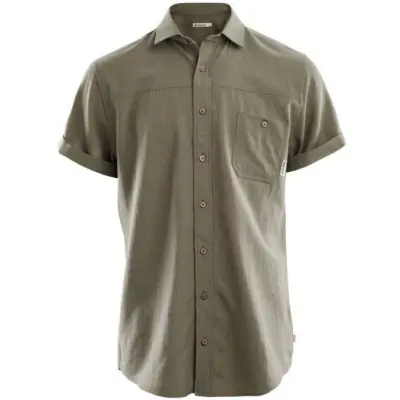 Aclima LeisureWool Short Sleeve Shirt Man Ranger Green