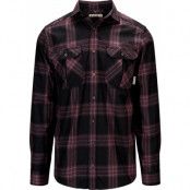 Aclima Men's ReBorn Woolshirt Check/Dark Grey/Fudge