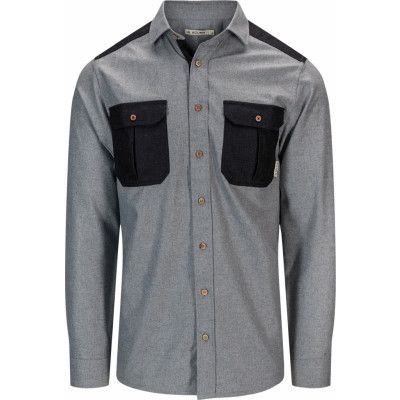 Aclima Men's ReBorn Woolshirt Light Grey Melange