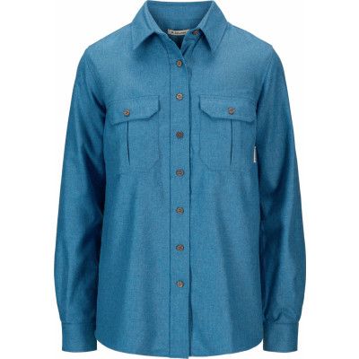 Aclima Women's ReBorn Woolshirt Blue Melange