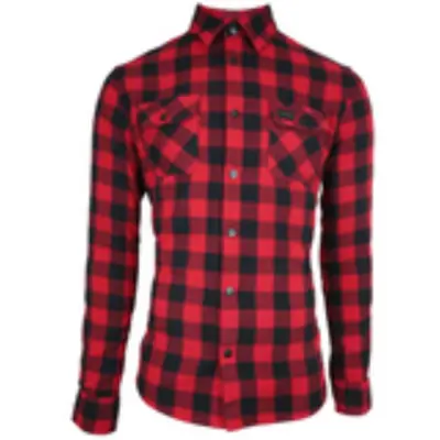 After Hunt Flanellskjorta Red/Black