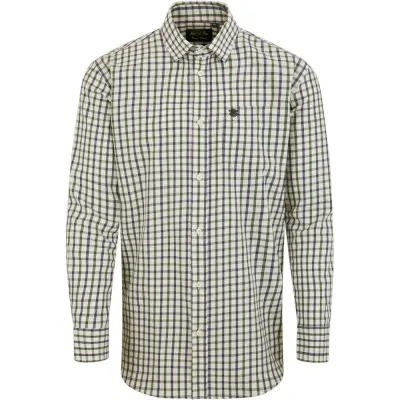 Alan Paine M's Ilkley Shirt Blue/Green