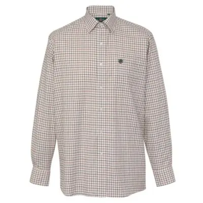 Alan Paine M's Ilkley Shirt Red Check