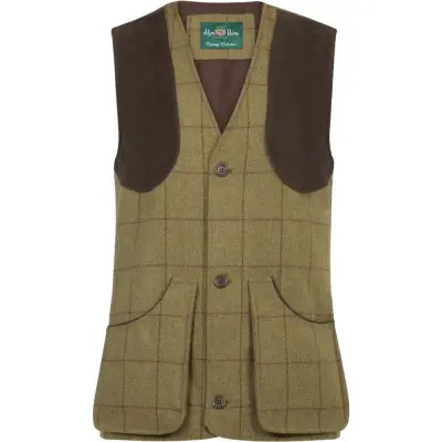 Alan Paine Rutland Mens Shooting Waistcoat Lichen