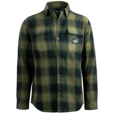 Arrak Outdoor W's Flannel Shirt Olive/Black