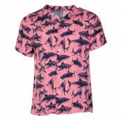 Bali Shirt S/S, Coral Shark, L,  Strandkläder