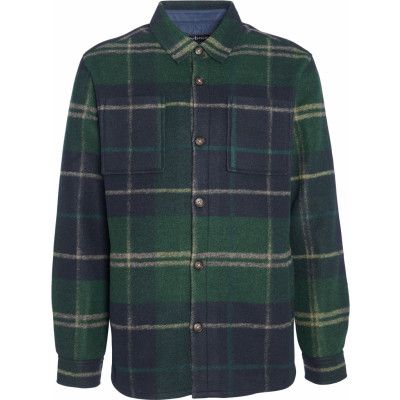 Barbour Men's Chapter Overshirt Green Loch Tartan