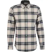 Barbour M's Betsom Tailored Fit Stone Marl
