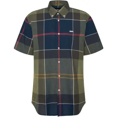 Barbour M's Douglas Relaxed Fit S/S Shirt Classic Tartan