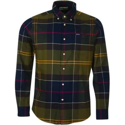 Barbour M's Edderton Tailored Shirt Classic Tartan