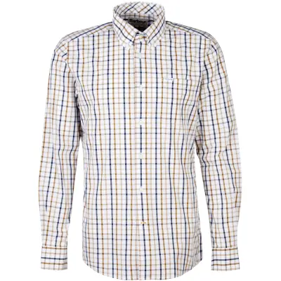 Barbour M's Eldon Tailored Shirt Stone