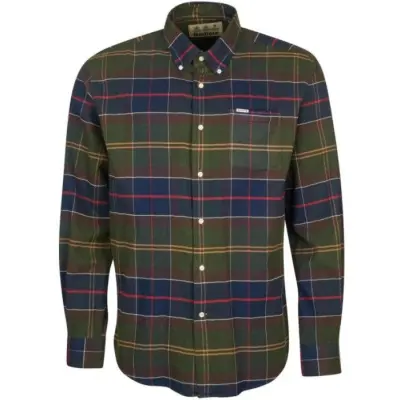 Barbour M's Hogside Tartan Regular Fit Shirt Classic Tartan
