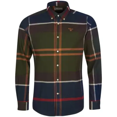 Barbour M's Iceloch Tailored Fit Classic Tartan