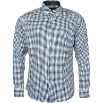 Barbour M's Padshaw Tailored Shirt Green