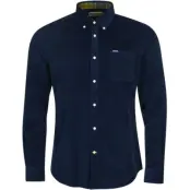 Barbour M's Ramsey Cord Tailored Shirt Navy