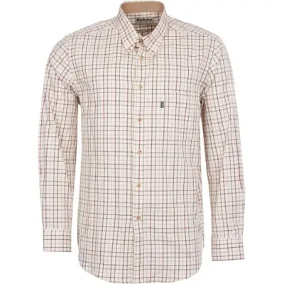 Barbour M's SP Tattersall Shirt Red