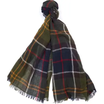 Barbour Welt Tartan Scarf Classic Tartan