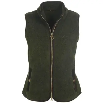 Barbour W's Burford Fleece Olive/Classic