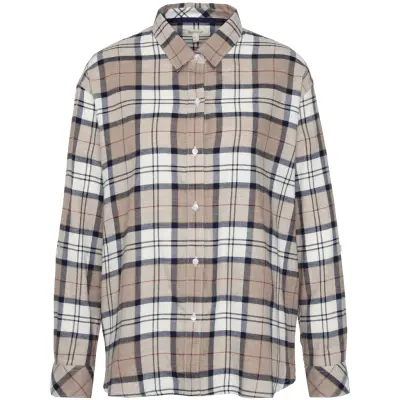 Barbour W's Elishaw Shirt Russet Brown