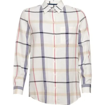 Barbour W's Oxer Check Shirt Lupin