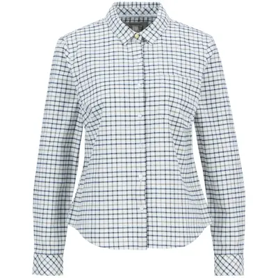 Barbour W's Woodside Check Shirt Shirt Navy Check
