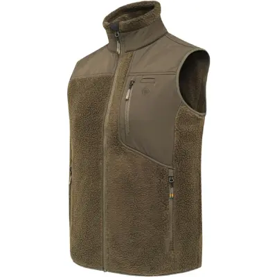 Beretta Halifax Sherpa Fleece Vest Green Moss