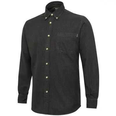 Beretta Wood Pied de Poule Shirt Green Moss