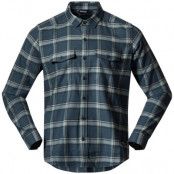 Bergans Tovdal Shirt Orion Blue/Misty Forest Check