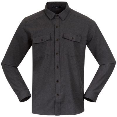 Bergans Tovdal Shirt Solid Dark Grey