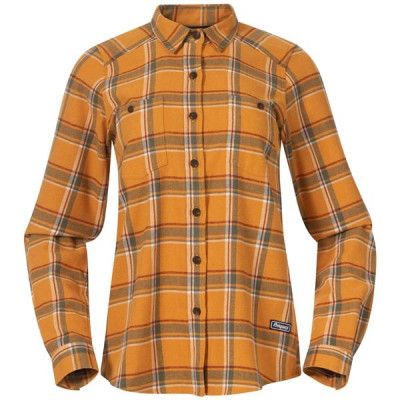 Bergans Tovdal W Shirt Golden Field/Green Mud Check