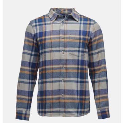 Black Diamond M Project Flannel Pewter/Indigo Plaid