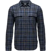 Black Diamond M Project Twill Ls Shirt Charcoal-Black