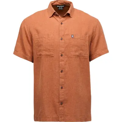 Black Diamond Men's Scenic Route Ss Shirt Clay-saffron