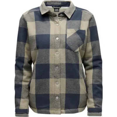 Black Diamond W Project Lined Flannel Charcoal/Pine Smoke Charcoal/Pine Smoke M