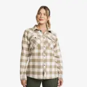 Campfire Shirt - Dam - Brindle/Oatmeal, Storlek:4XL - Dam>Tröjor>Skjortor&Långärmade Tröjor