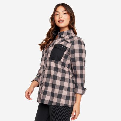 Campfire Shirt - Dam - Dusty Mauve, Storlek:XL - Dam>Tröjor>Skjortor&Långärmade Tröjor