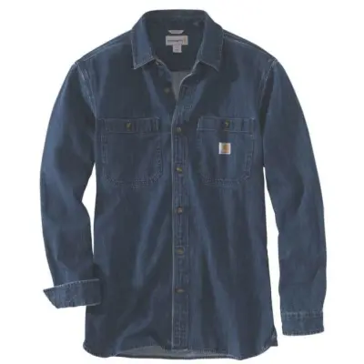 Carhartt Workwear Carhartt M's Denim Long Shirt Sleeve